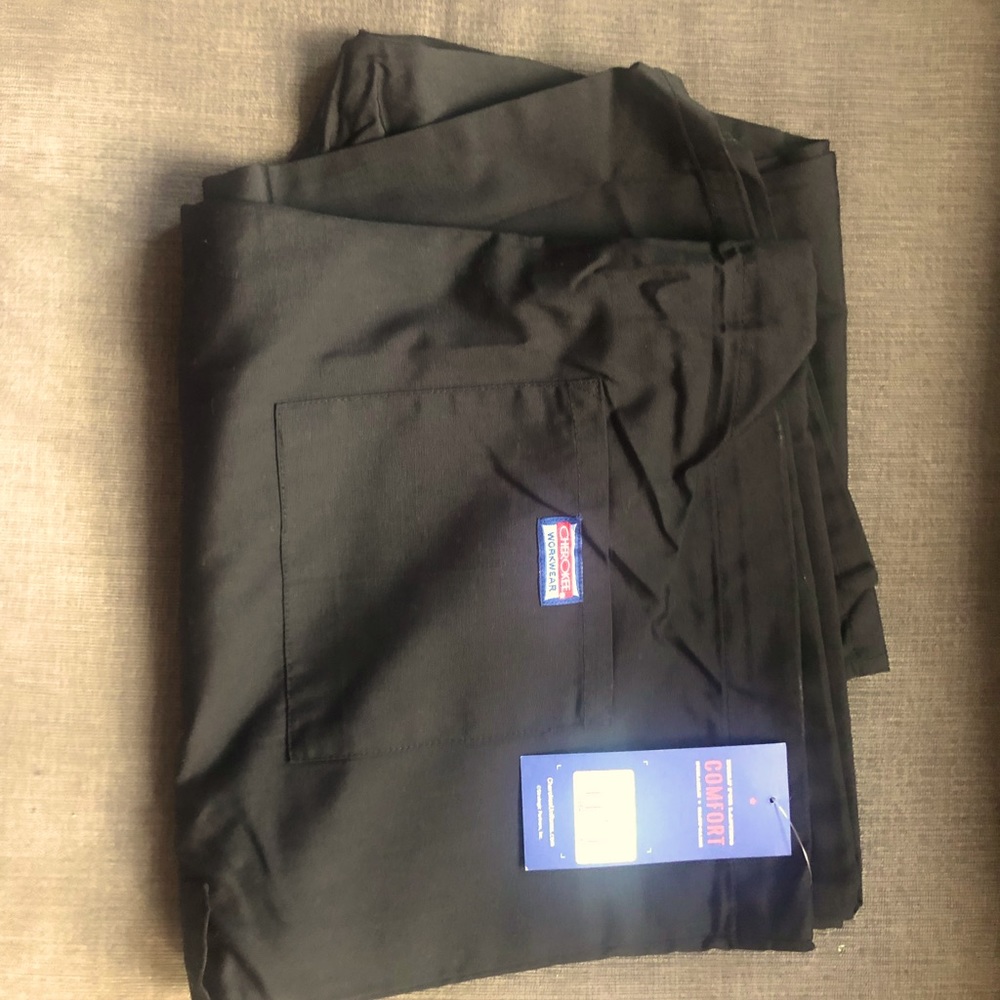 Black Cherokee xl drawstring scrub bottoms